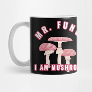 Funny Rustic Vintage Mr Fungi Mushroom Mug